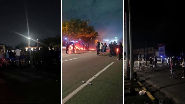 Protestas en cinco sectores de Maracaibo por los apagones